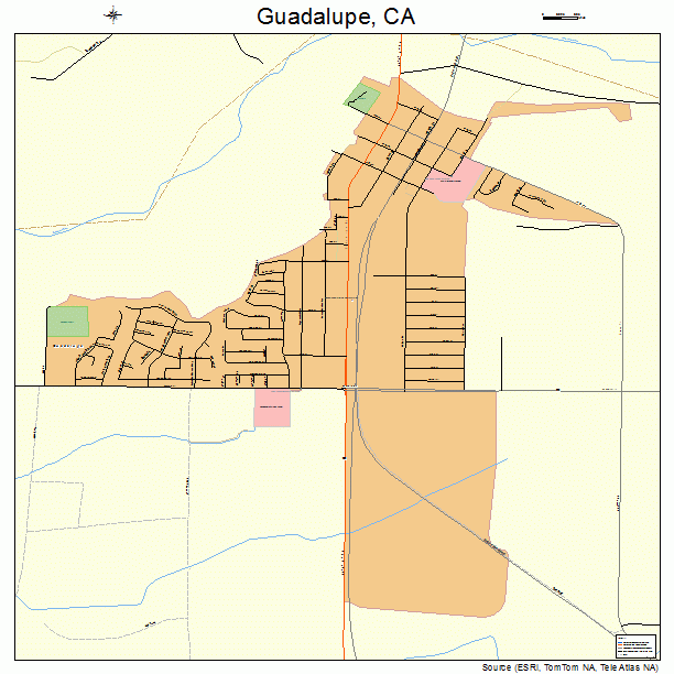 Guadalupe, CA street map