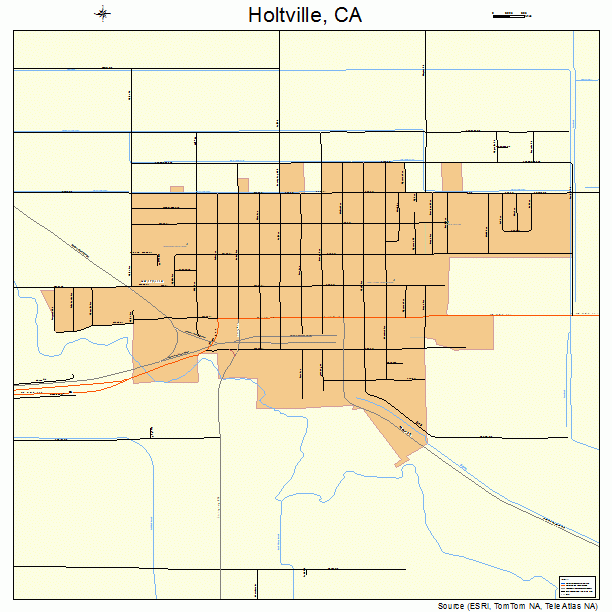 Holtville, CA street map