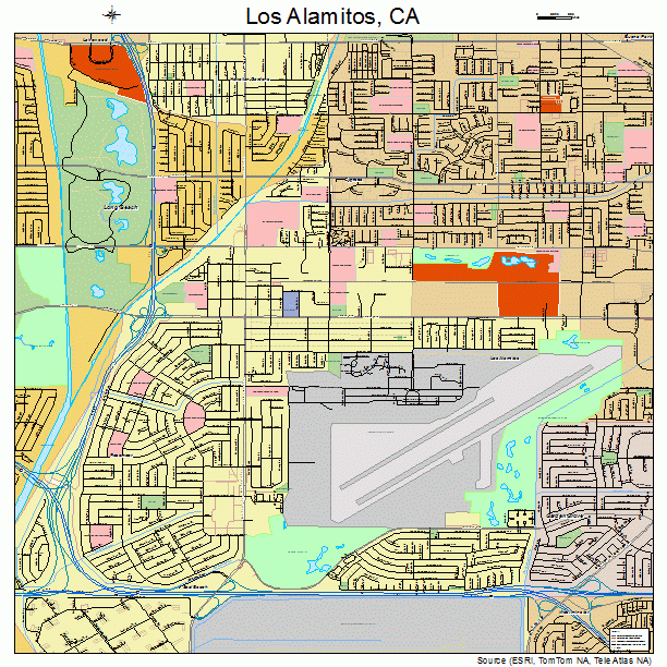 Los Alamitos, CA street map