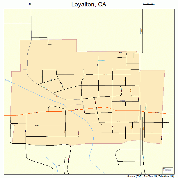 Loyalton, CA street map