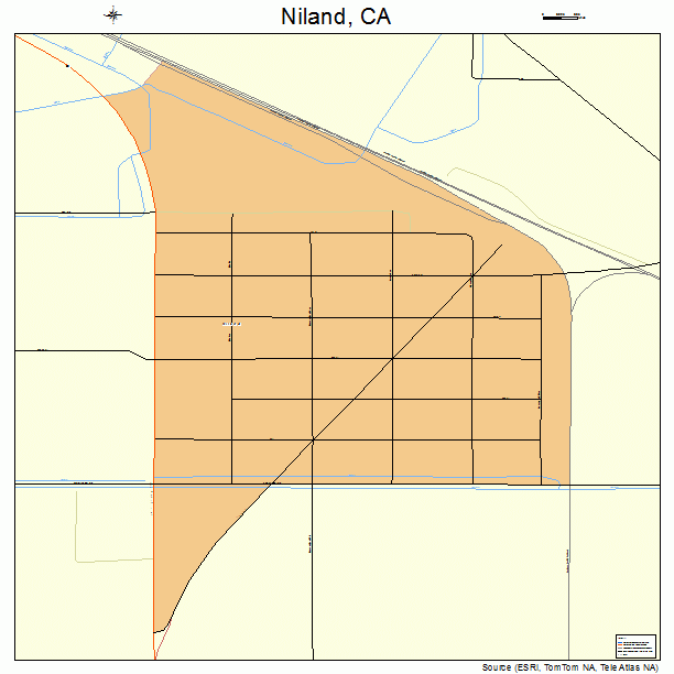 Niland, CA street map