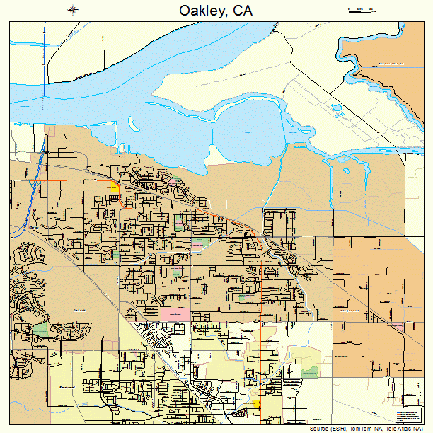 oakley map