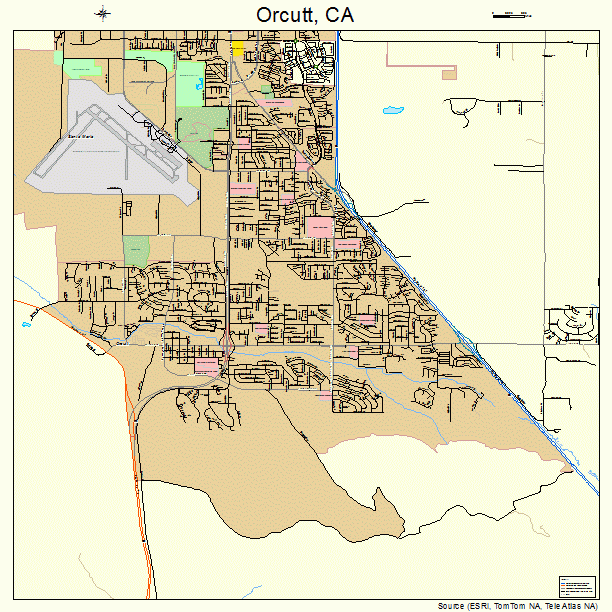 Orcutt, CA street map