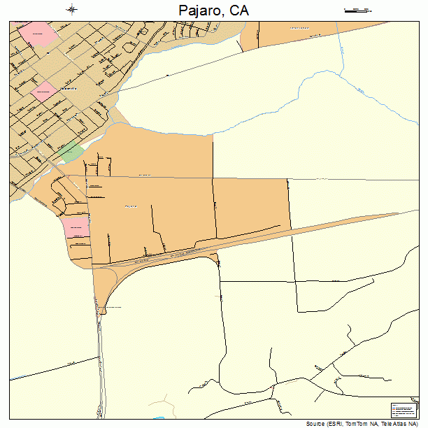 Pajaro, CA street map