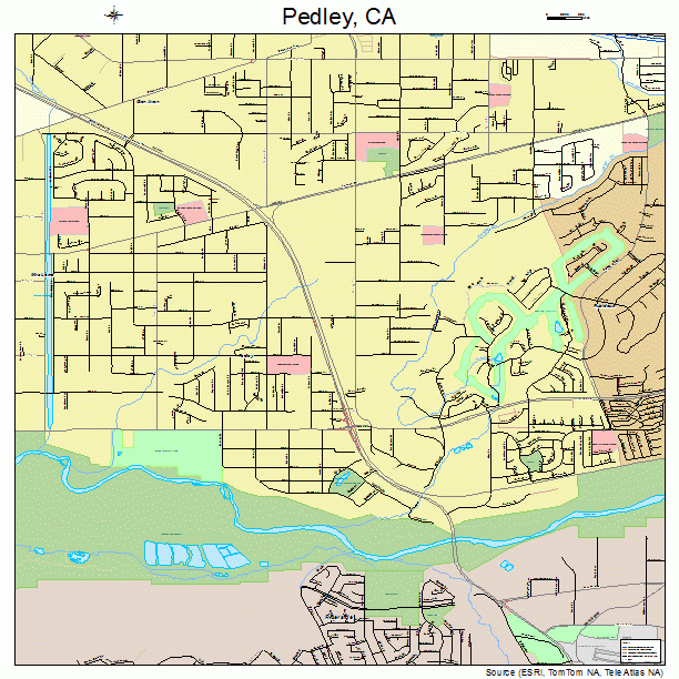 Pedley, CA street map