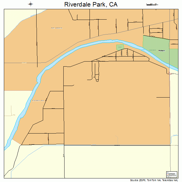 Riverdale Park, CA street map