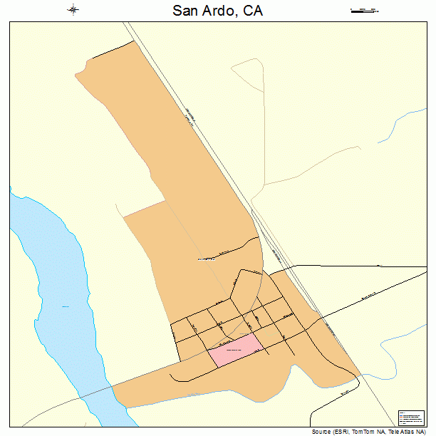 San Ardo, CA street map