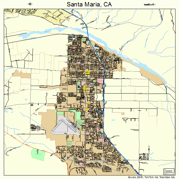 santa-maria-california-street-map-0669196