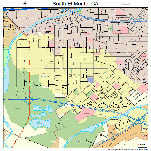 South El Monte, CA street map