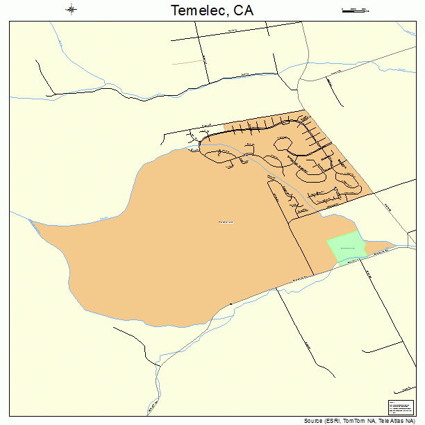 Temelec, CA street map