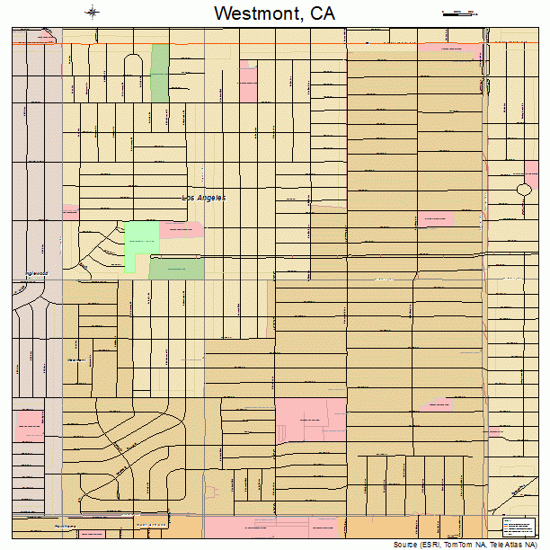 Westmont, CA street map