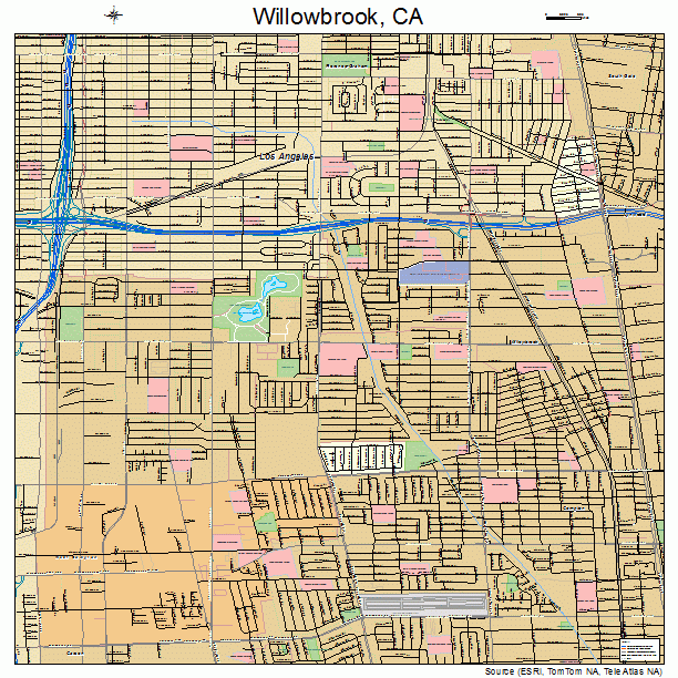 Willowbrook, CA street map