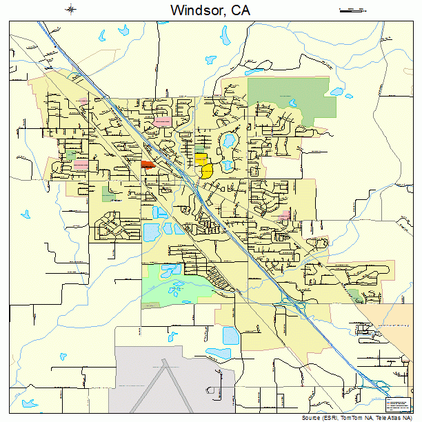 Street Map Of Windsor