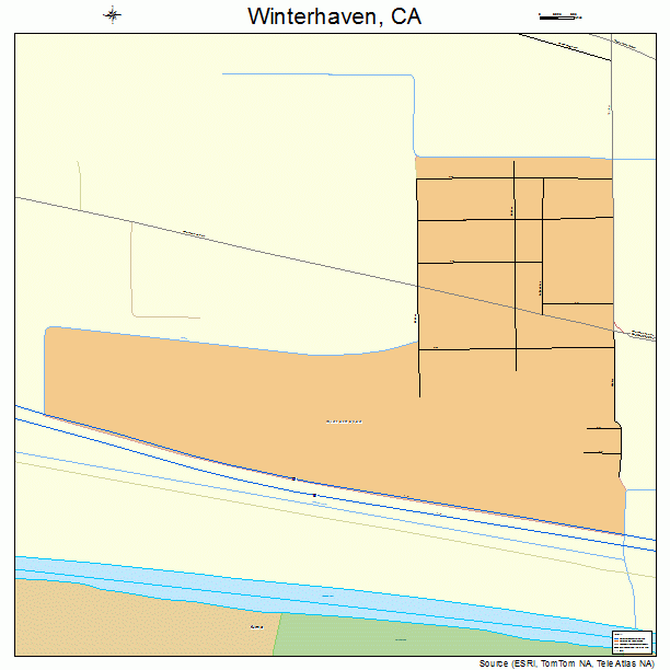 Winterhaven, CA street map