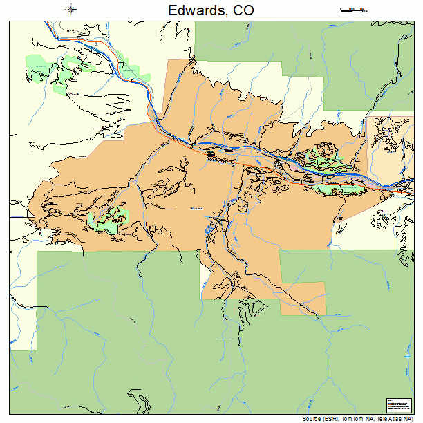 Edwards, CO street map