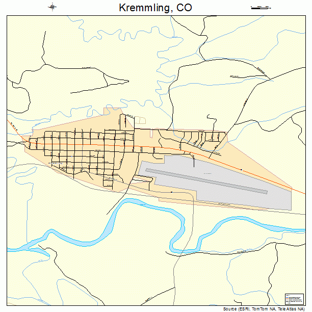 Kremmling, CO street map