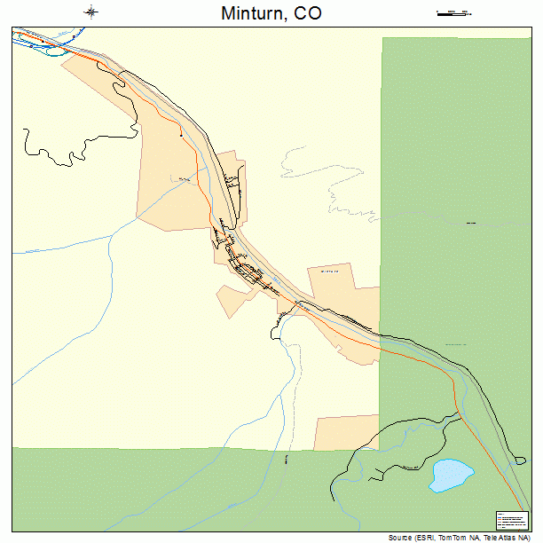 Minturn, CO street map