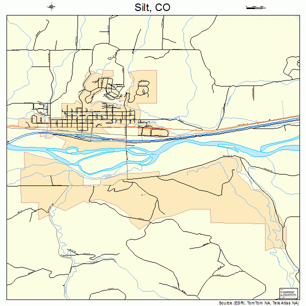 Silt, CO street map