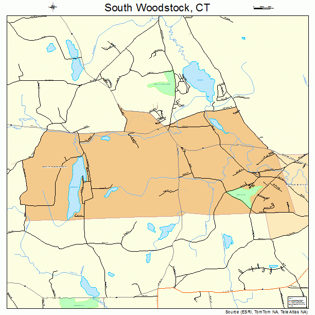 South Woodstock, CT street map