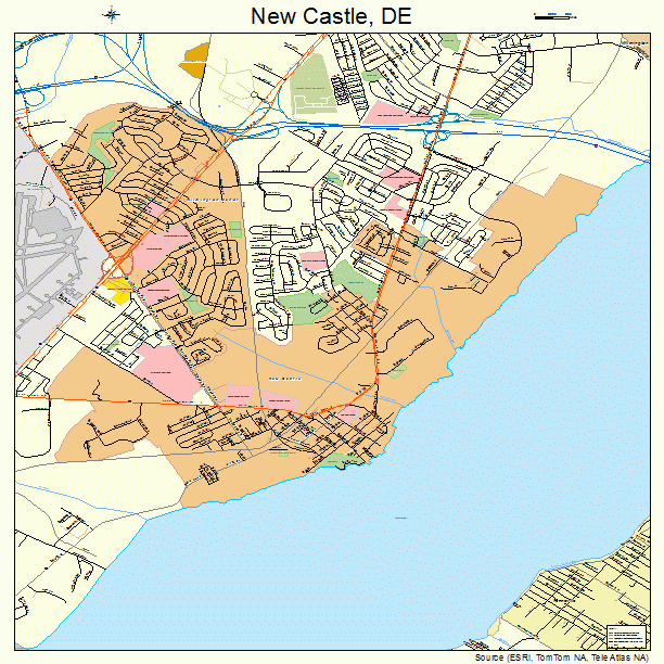 New Castle Delaware Zip Code Map Time Zones Map - vrogue.co