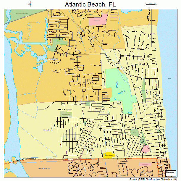 Atlantic Beach, FL street map