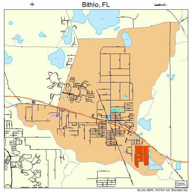 Bithlo, FL street map