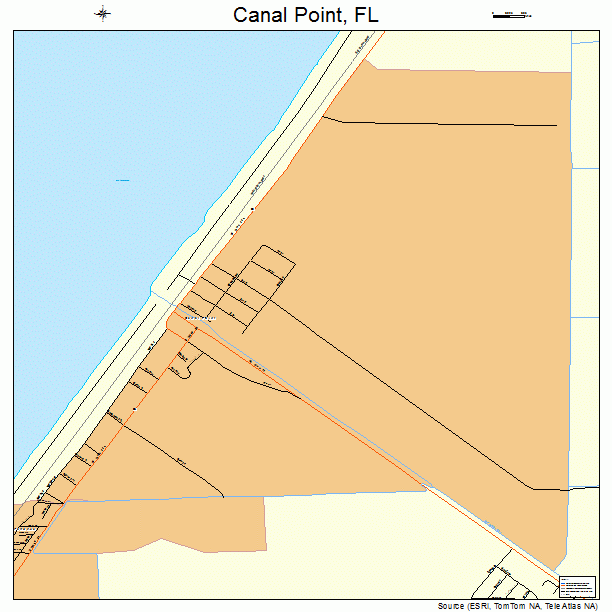 Canal Point, FL street map