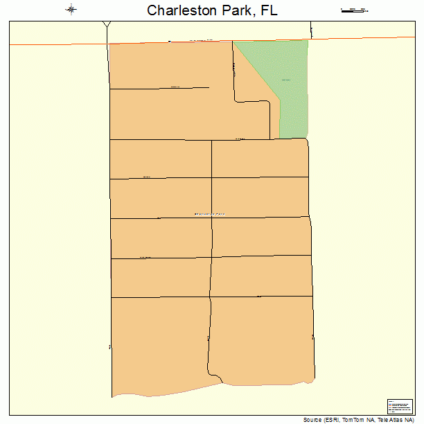 Charleston Park, FL street map