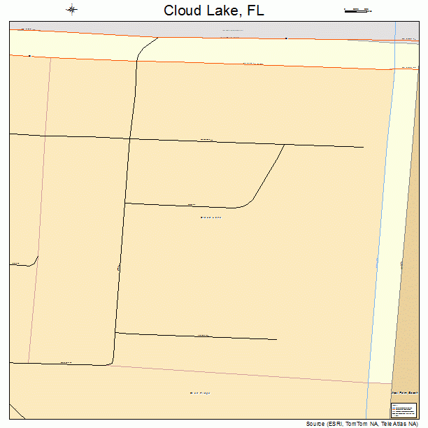 Cloud Lake, FL street map