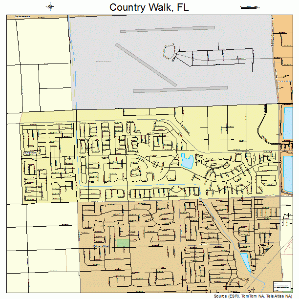 Country Walk, FL street map