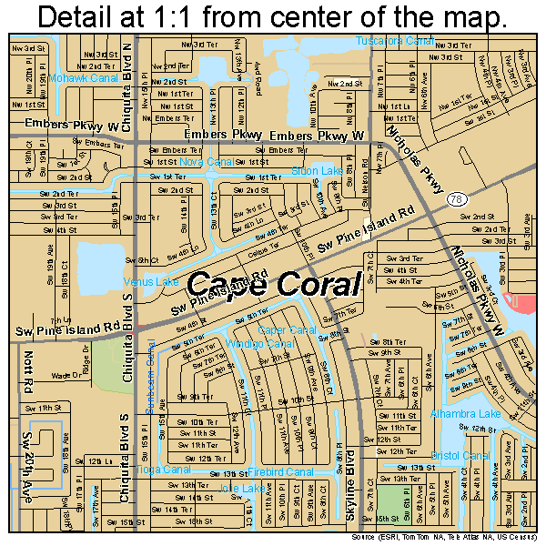 Street Map Of Cape Coral Florida Printable Maps SexiezPicz Web Porn