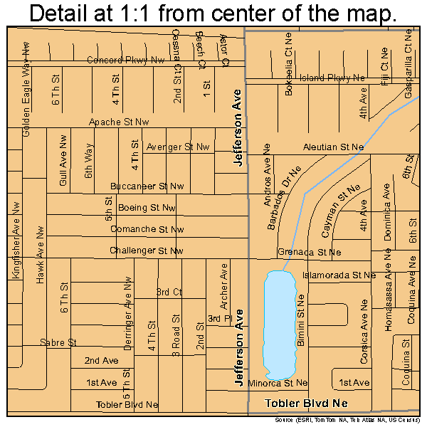 Placid Lakes, Florida road map detail