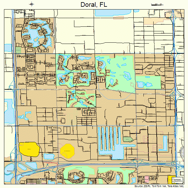 Doral, FL street map