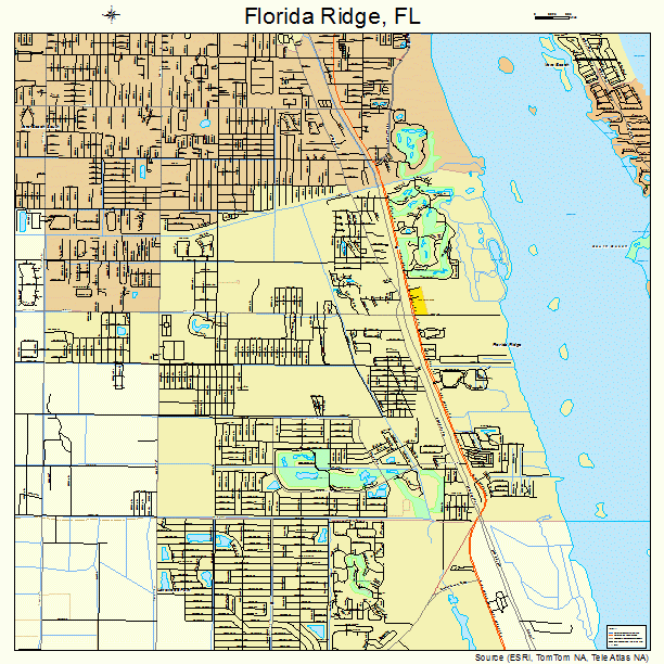 Florida Ridge, FL street map