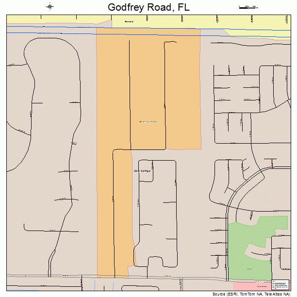 Godfrey Road, FL street map