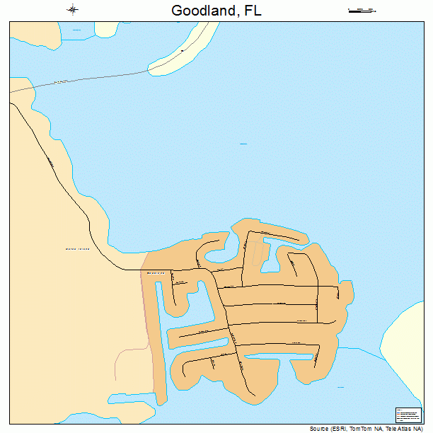 Goodland, FL street map