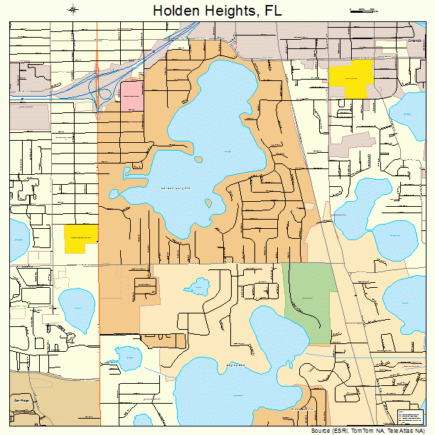 Holden Heights, FL street map