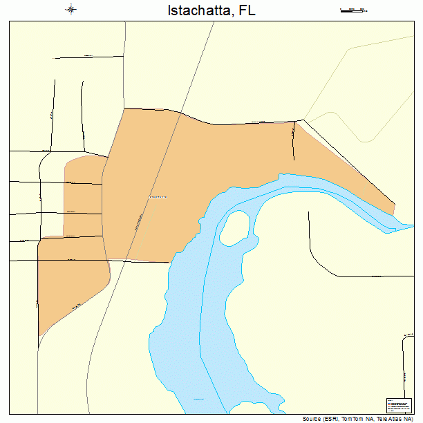 Istachatta, FL street map