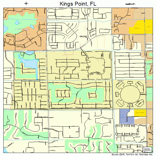 Kings Point, FL street map