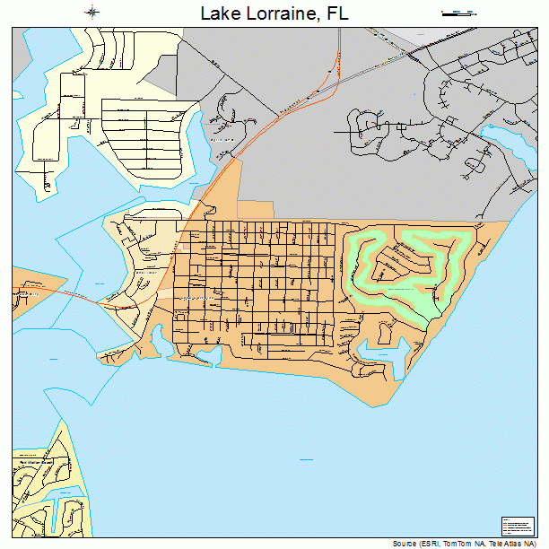 Lake Lorraine, FL street map