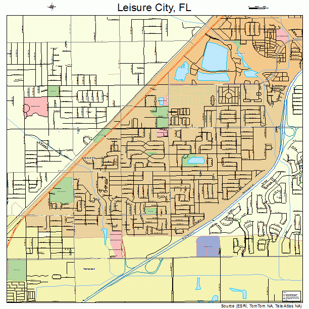 Leisure City, FL street map