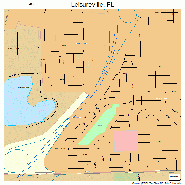 Leisureville, FL street map