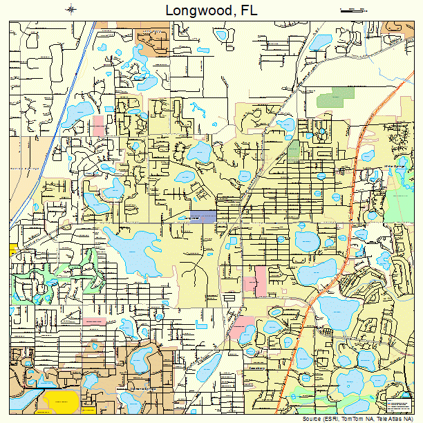 Longwood, FL street map
