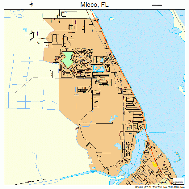 Micco, FL street map