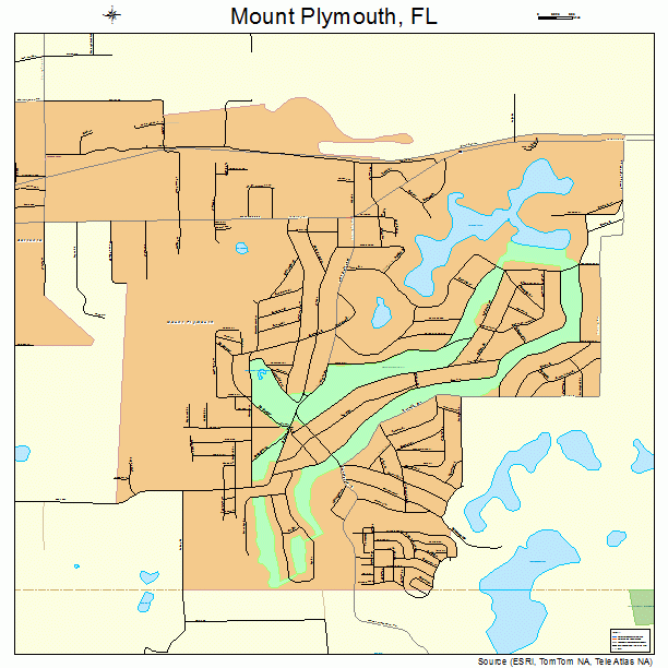 Mount Plymouth, FL street map