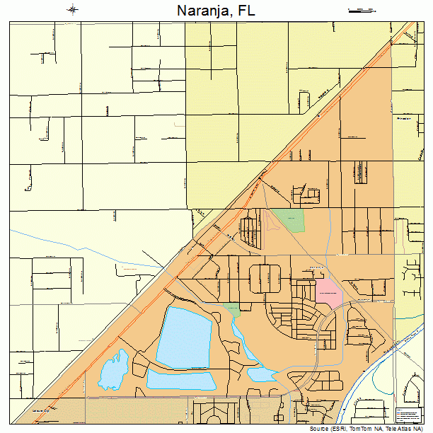 Naranja, FL street map