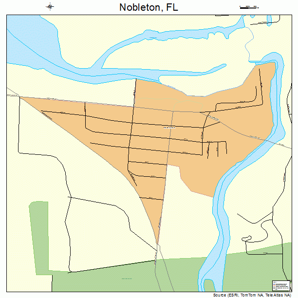 Nobleton, FL street map