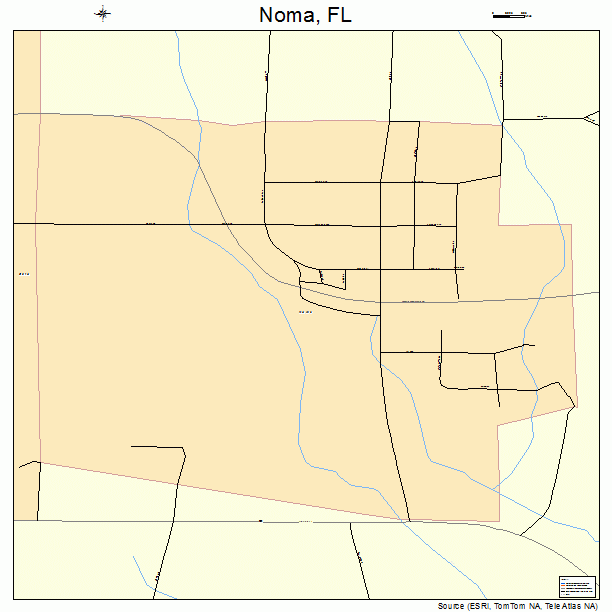 Noma, FL street map