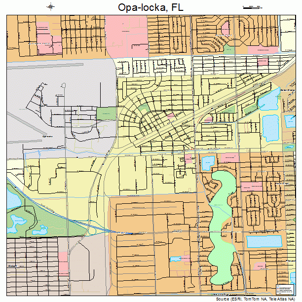 Opa-locka, FL street map