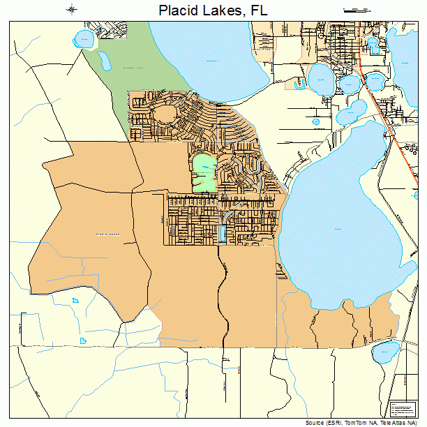 Placid Lakes, FL street map